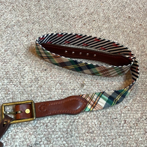 New reversible cloth & leather belt 34 - Picture 5 of 9